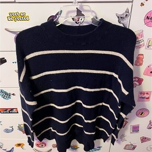 American Eagle Striped Sweater- Medium